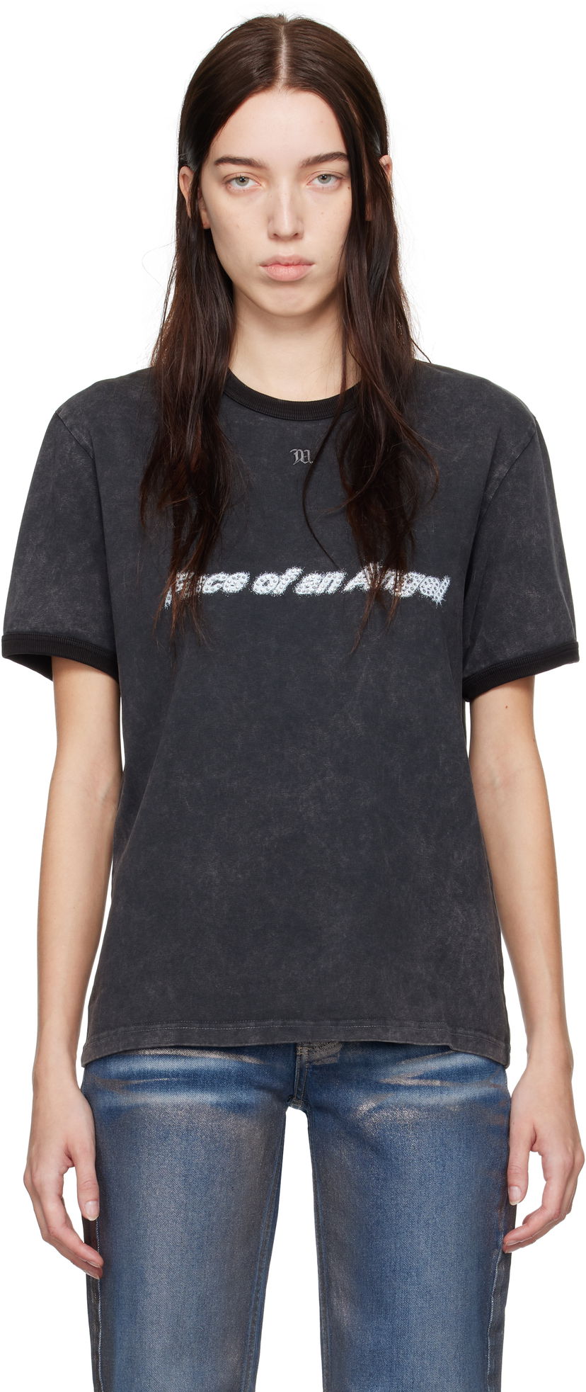 T-paita MISBHV 'Face Of An Angel' T-shirt Musta | 241M103