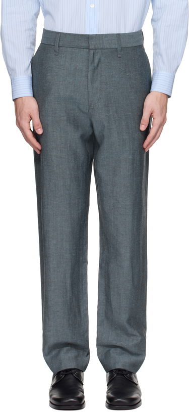 Housut rag & bone rag & bone Evan Wool-Blend Trousers Harmaa | MBW25P7011DGML, 0