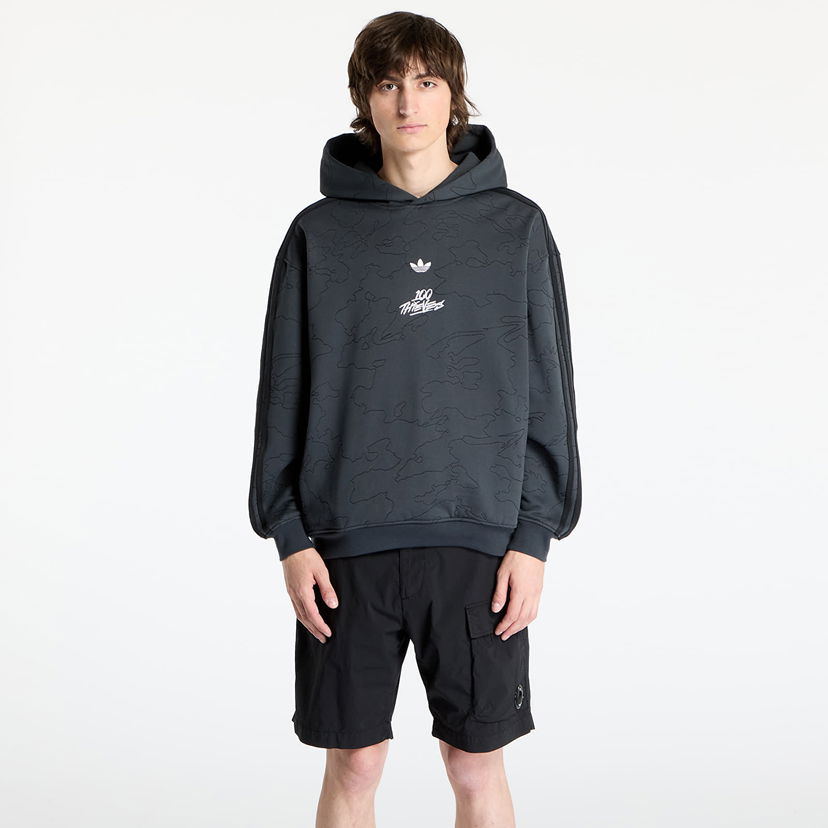 Huppari adidas Originals 100 Thieves Hoodie Musta | JM3258