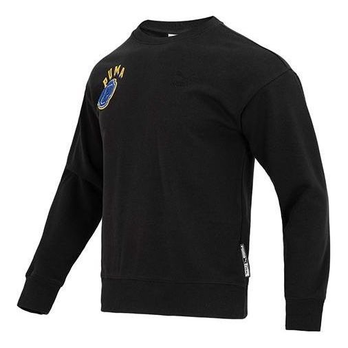 Villapaita Puma Team Graphic Crewneck Sweatshirt Musta | 622275-01, 0