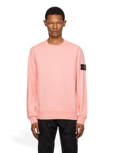 Villapaita Stone Island Patch Vaaleanpunainen | 101563051