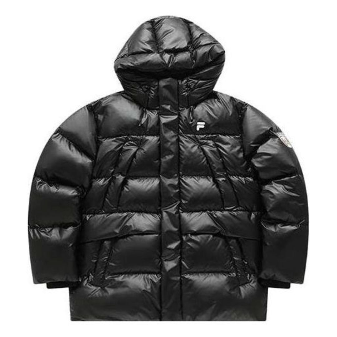 Puffer takki FILA Fusion Down Jacket Musta | T11M345908F-BK, 0