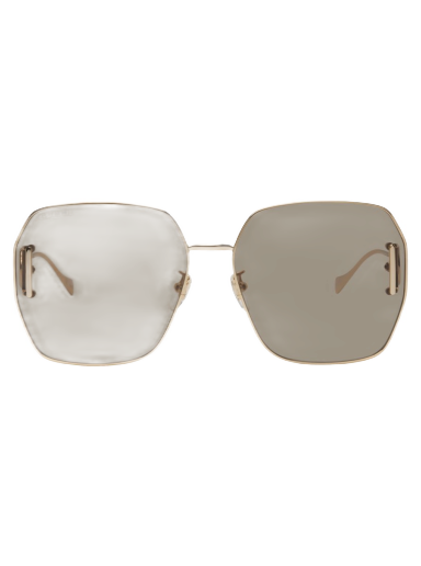 Aurinkolasit Gucci Hexagonal Sunglasses Beige | GG1207SA