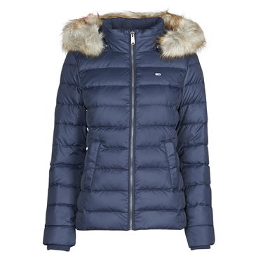 Puffer takki Tommy Hilfiger BASIC HOODED DOWN JACKET Tummansininen | DW0DW14693-C87=DW0DW08588-C87, 0