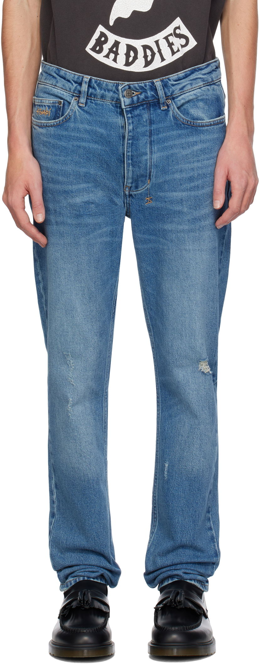 Jeans Ksubi Chitch Maverick Distressed Jeans Sininen | MFA24DJ006