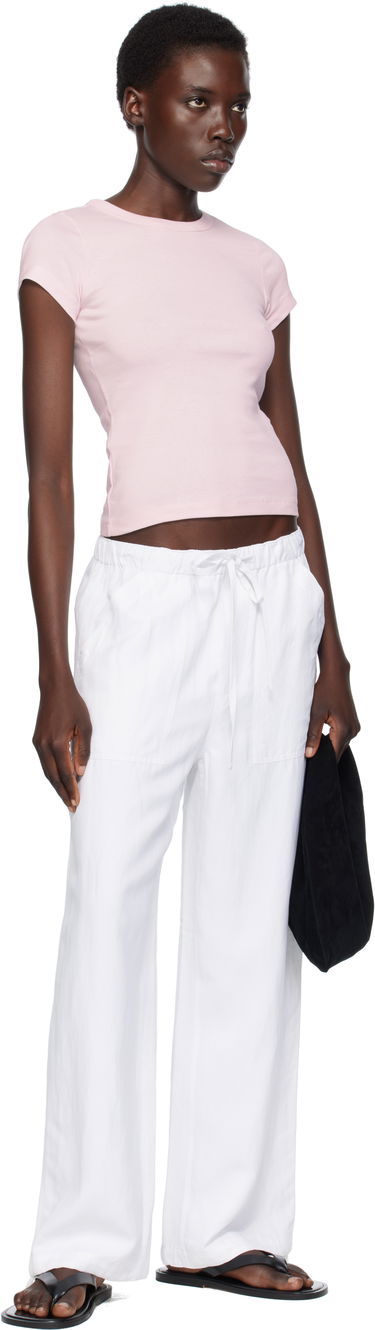 Housut rag & bone rag & bone Adina Beach Trousers Valkoinen | WAW25P70082908, 3
