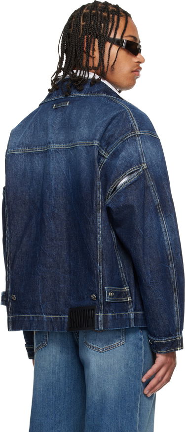 Takki Jean Paul Gaultier Jean Paul Gaultier Cutout Denim Jacket Sininen | 25/04-U-JA018-D024-83, 2