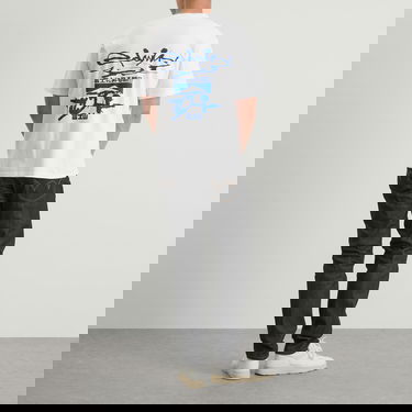 T-paita EDWIN Mount Fuji Dusk Graphic Tee Valkoinen | I036400-0267, 4