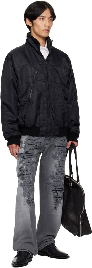 Jeans Maison Margiela MM6 Maison Margiela 5-Pocket Distressed Jeans Harmaa | SH0LA0030 M30011, 3