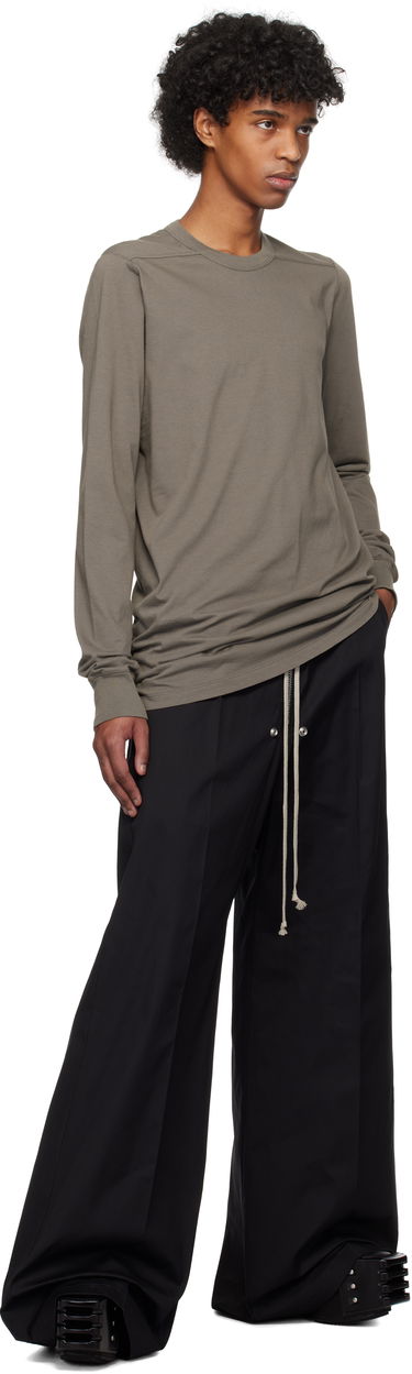 T-paita Rick Owens Rick Owens Hollywood Level Long Sleeve T-Shirt Vihreä | RU01E5266 JA, 3