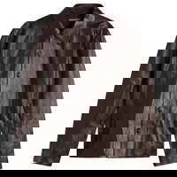 Calfskin Leather Welding Shirt Size IT 46