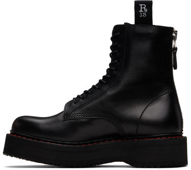 Vaatteet R13 R13 Single Stack Boots Musta | R13WS025-S001A, 2
