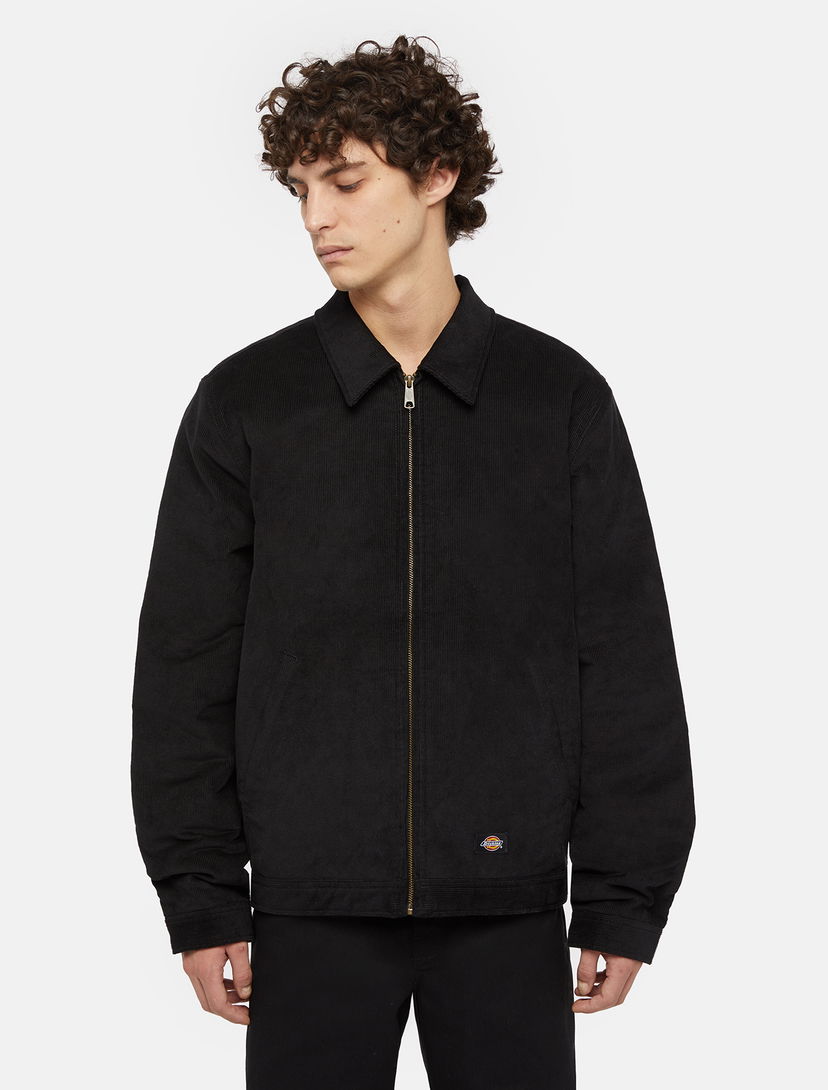 Takki Dickies Corduroy Eisenhower Jacket Man Black Size L Musta | 0A863W