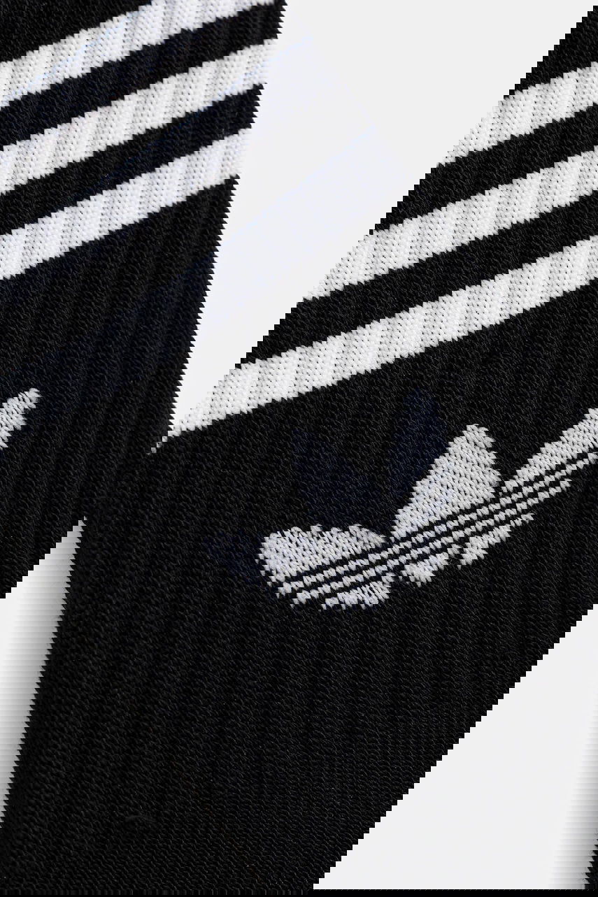 Sukat adidas Performance 3-Stripes Crew Socks - 6 Pairs Musta | JV7411, 1