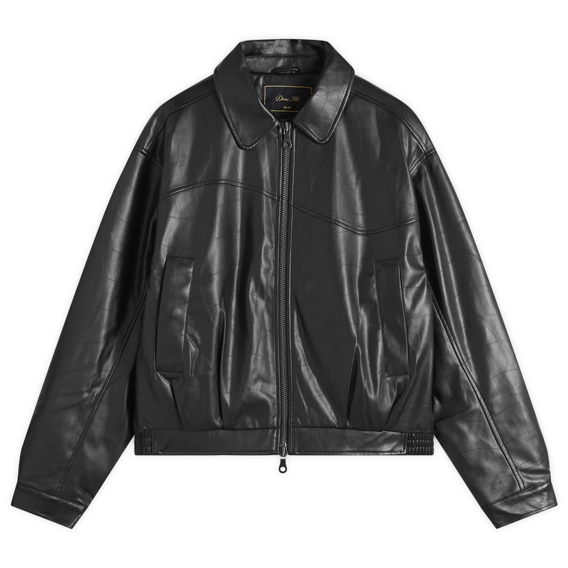Takki Dime Dime Debossed Wavy Jacket Musta | DIMEFA252BLK