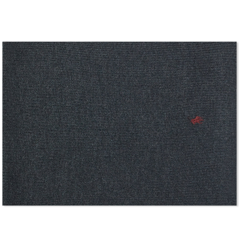 Huivi Polo by Ralph Lauren Pony Player Scarf Dark Granite Heather Musta | 710886136004, 0