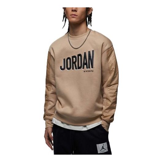 Huppari Jordan Flight MVP Hoodie Beige | DV7589-277