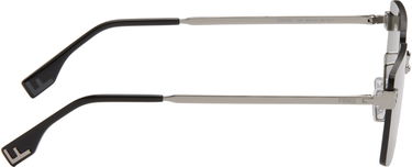 Aurinkolasit FENDI Rectangular Rimless Sky Eyewear with Monogram Temples Vihreä | FE40165UM6014N 840126859997, 1