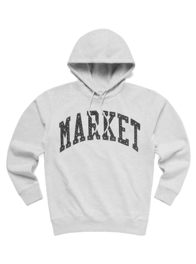 Huppari MARKET Arc Puff Hoodie Harmaa | 397000194/0016