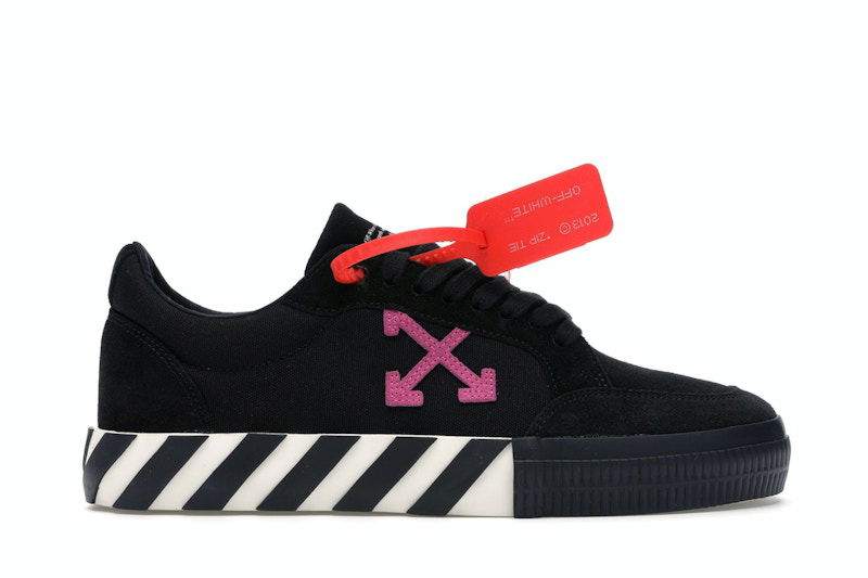 Tennarit ja kengät Off-White Vulc Low Black Fuchsia Musta | OMIA085E19C210471028, 0
