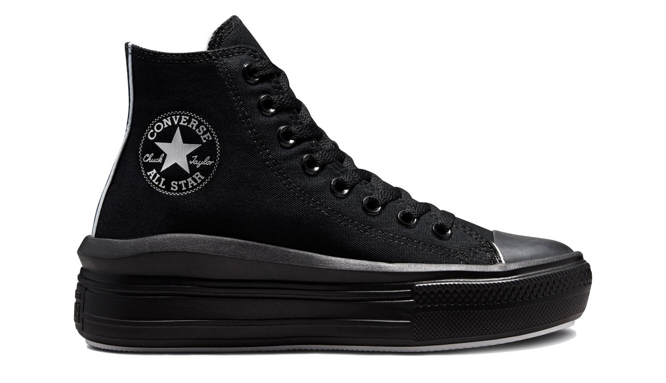 Tennarit ja kengät Converse Chuck Taylor All Star Move High Musta | 572070C, 1