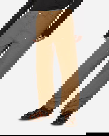 Housut ja farkut Carhartt WIP Double Knee Pants Ruskea | I031501 HZ02, 1