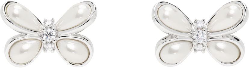 Korvakorut SHUSHU/TONG YVMIN Edition Pearl Butterfly Earrings Valkoinen | 24712WHT00DN2