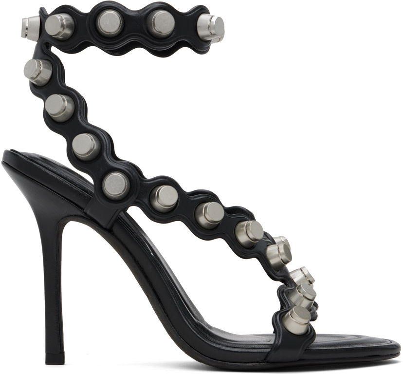 Mekko Alexander Wang Alexander Wang Riot Heeled Sandals Musta | 30424S025