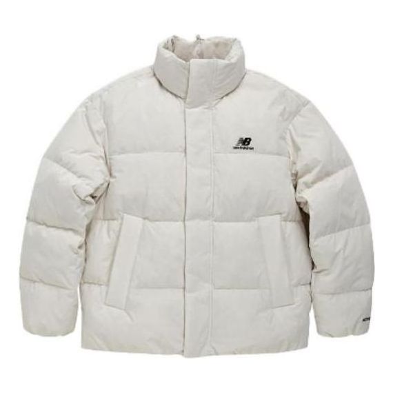 Puffer takki New Balance Casual Down Warm Coat Beige | NBNPC41013-64