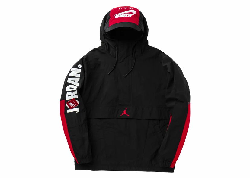 Tuulitakki Jordan Jumpman Classics Anorak Jacket Musta | CV1864-010