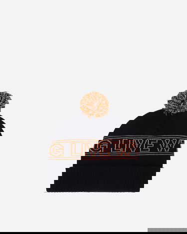 Pipo WTAPS Pom-Pom Beanie with Logo Band Musta | 242MADT-HT03 002, 1