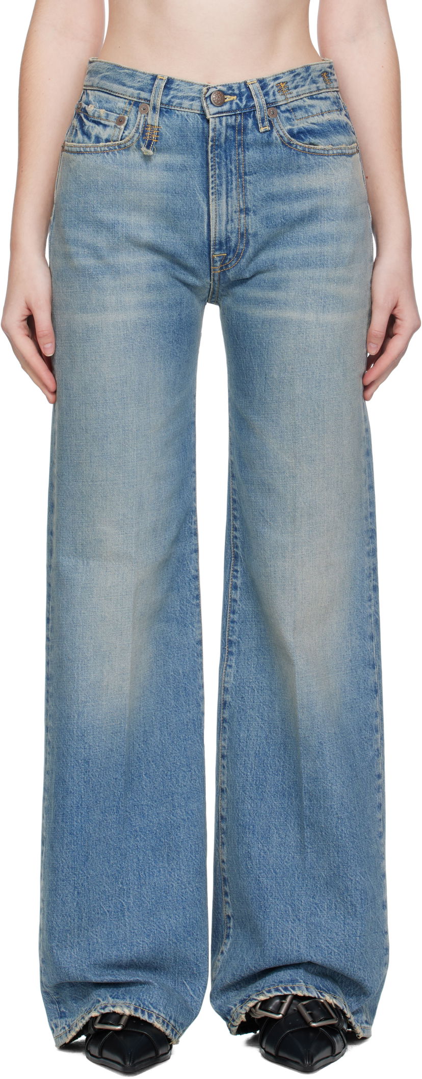 Jeans R13 R13 Flare Jeans Sininen | R13WD188-D343A