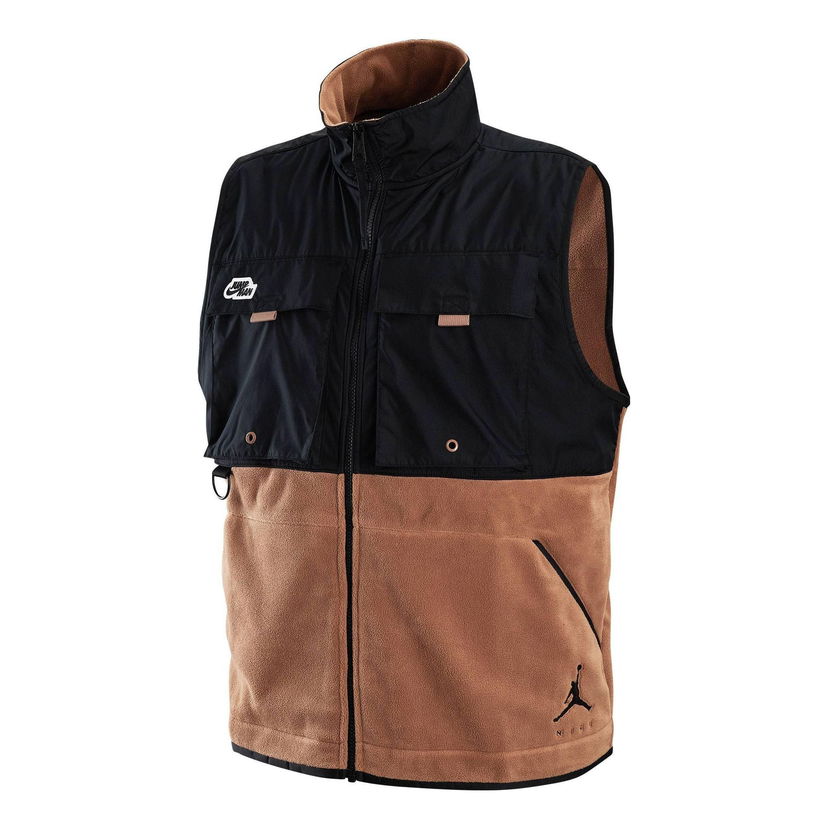 Liivi Jordan Jumpman Fleece Vest Ruskea | DX6598-256