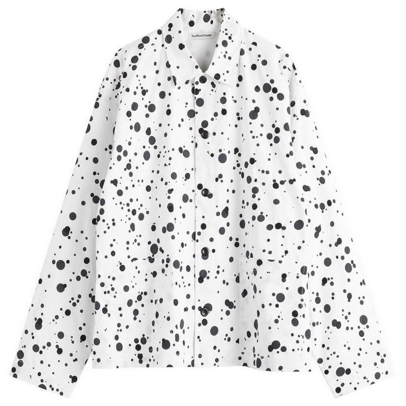 Paita YMC YMC PJ Overshirt, Size Large Valkoinen | P2YAL-10