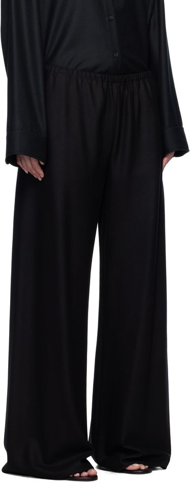 Housut The Row The Row Gala Wide-Leg Trousers Musta | 1766-W3301, 1