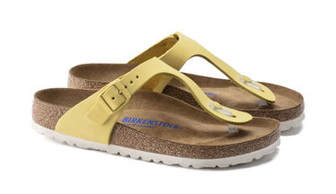 Tennarit ja kengät Birkenstock Gizeh BS Popcorn W Keltainen | 1021377, 2