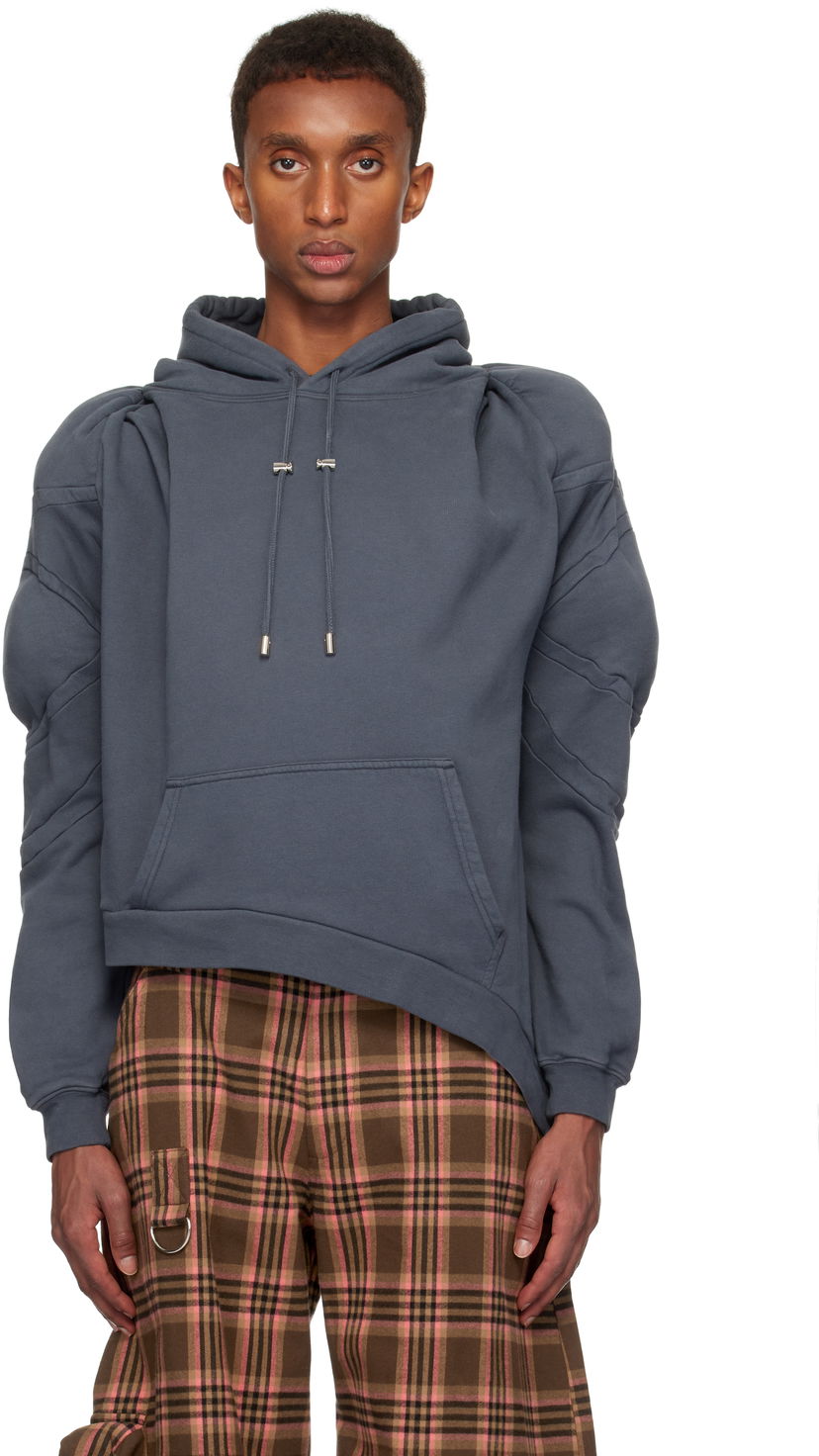 Huppari Collina Strada Collina Strada 'CS Gym' Muscle Wave Hoodie Harmaa | XX8008