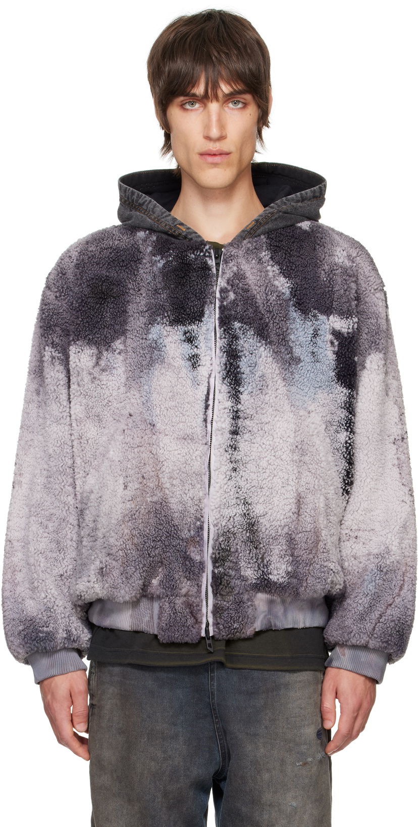 Takki Diesel Fleece Harmaa | A14392-0QKAN-93R