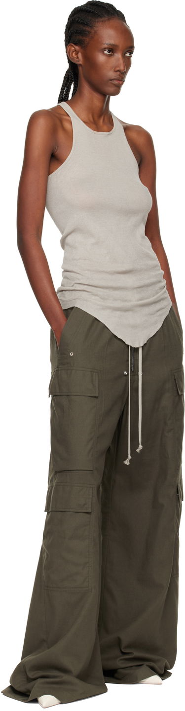 Cargo housut Rick Owens Concordians Cargobelas Cargo Trousers Vihreä | RP02E4327 FLW, 3