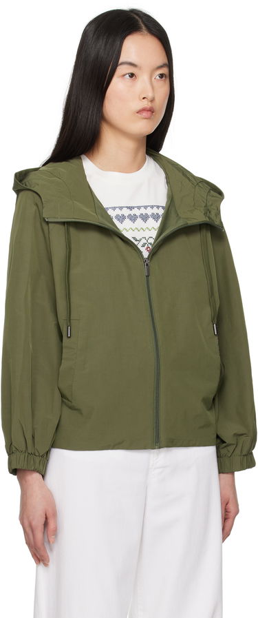 Tuulitakki Max Mara Weekend Max Mara Elis Hooded Jacket Vihreä | 2515021061600, 1