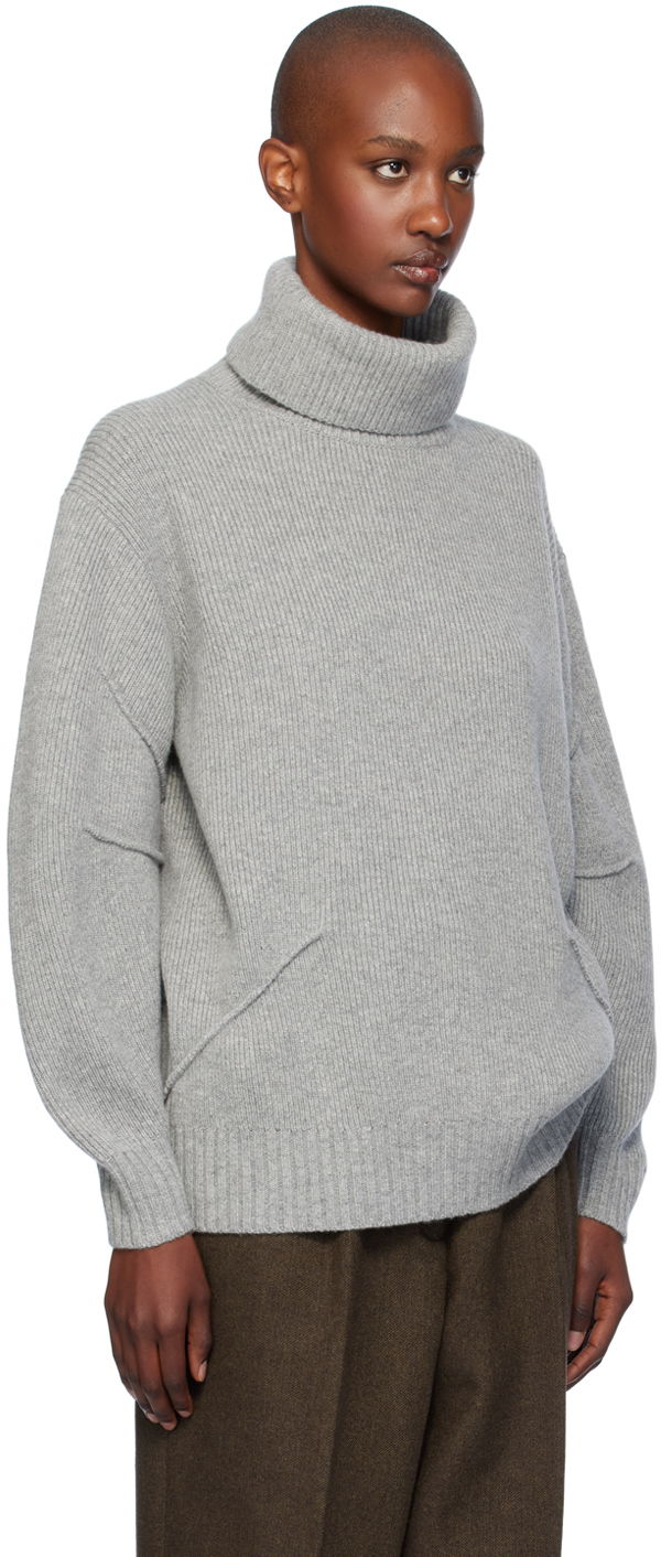 Villapaita Helmut Lang Apex Turtleneck Sweater Harmaa | O06HW708, 1