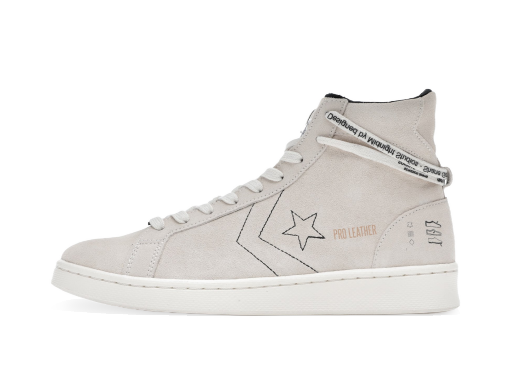 Skateboarding Converse Pro Leather High Midnight Studios Off-White Harmaa | 165630C