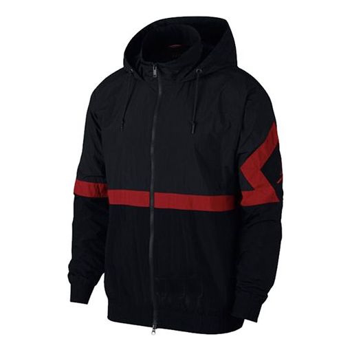 Tuulitakki Jordan Casual Hooded Jacket Musta | AQ2684-010