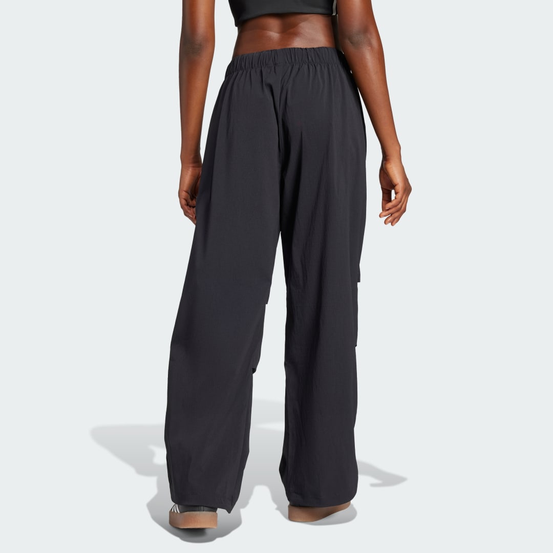 Cargo housut adidas Performance Essentials Ripstop Parachute Pants Musta | JD0785, 1