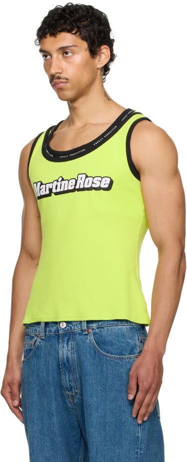Tankkitoppi Martine Rose Martine Rose Folded Tank Top Keltainen | 657JS03404, 3