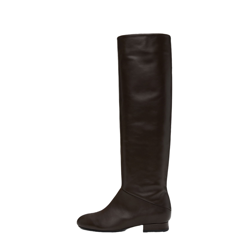 Tennarit ja kengät BY FAR Felix Nappa Leather Boots Ruskea | MWFBO064CL013BR023PL