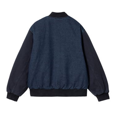 Bomber-takki Carhartt WIP Paxon Bomber Jacket Tummansininen | I033273_453_06, 2