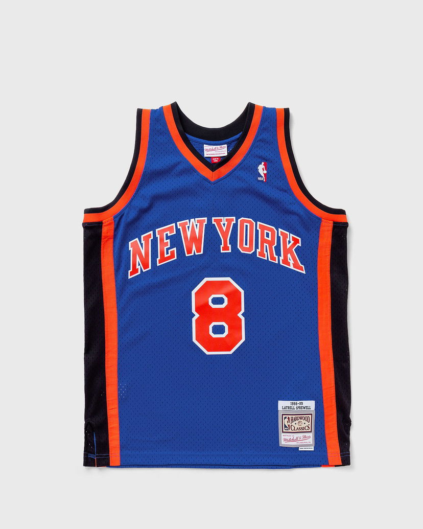Jersey Mitchell & Ness NBA Swingman Jersey New York Knicks Road 1998-99 Latrell Sprewell #8 Sininen | SMJYAC18055-NYKROYA98LSP