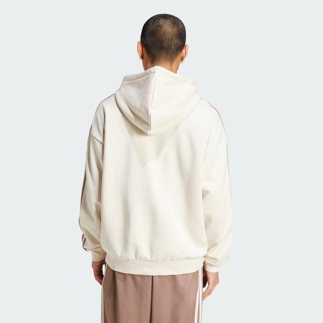 Huppari adidas Performance Relaxed Fit Hoodie Valkoinen | JP1073, 1