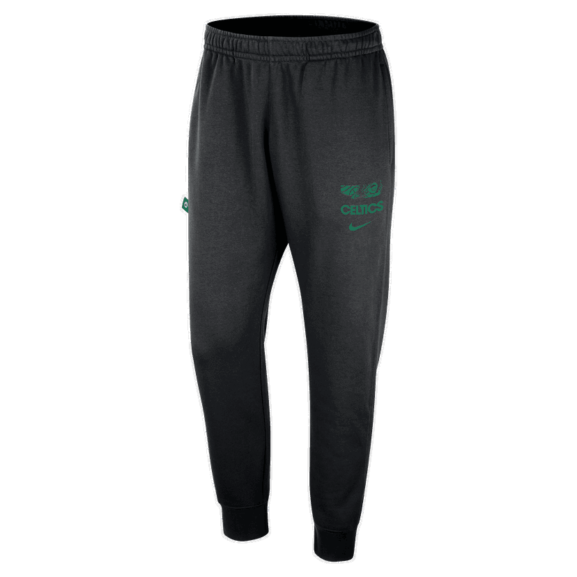 Verryttelyhousut Nike Boston Celtics Club Courtside Joggers Musta | FZ7790-011